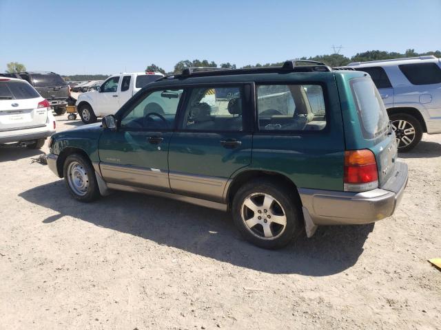 JF1SF6554XG748353 - 1999 SUBARU FORESTER S GREEN photo 2