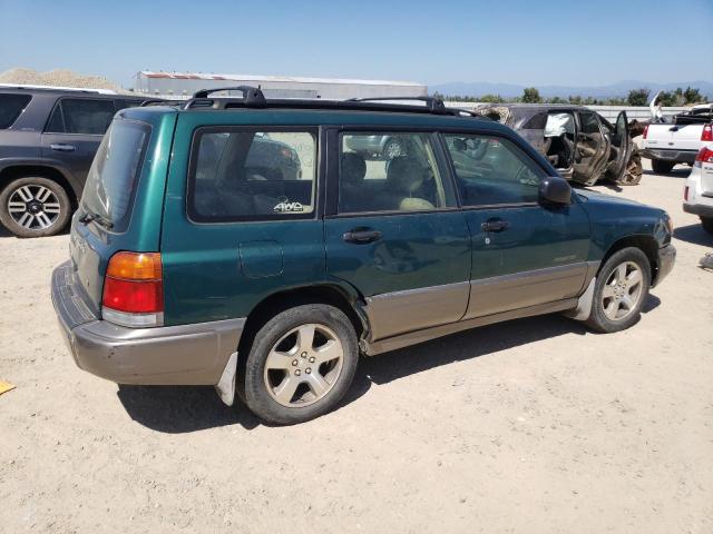 JF1SF6554XG748353 - 1999 SUBARU FORESTER S GREEN photo 3