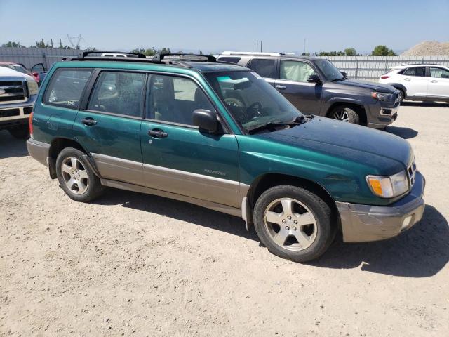 JF1SF6554XG748353 - 1999 SUBARU FORESTER S GREEN photo 4