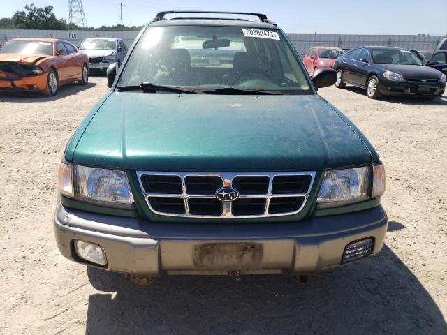 JF1SF6554XG748353 - 1999 SUBARU FORESTER S GREEN photo 5