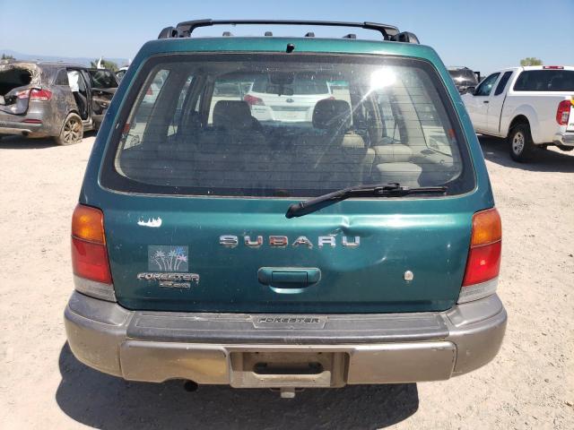 JF1SF6554XG748353 - 1999 SUBARU FORESTER S GREEN photo 6