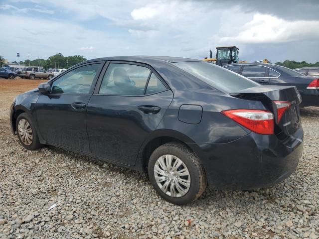 2T1BURHEXGC487032 - 2016 TOYOTA COROLLA L BLACK photo 2