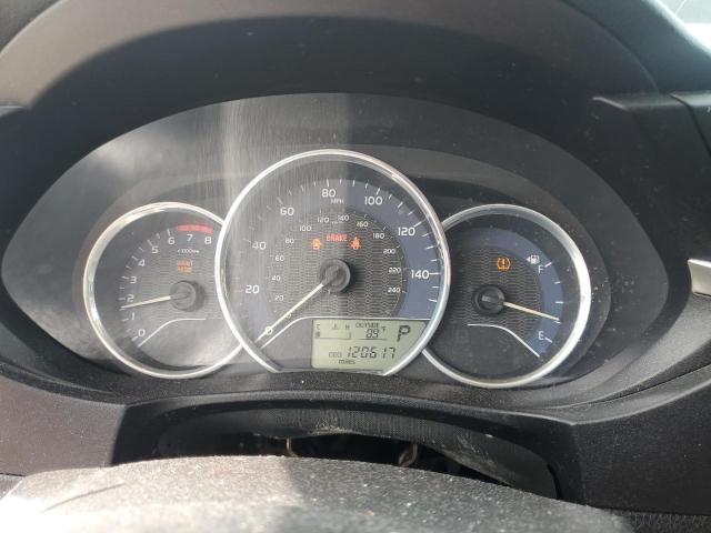 2T1BURHEXGC487032 - 2016 TOYOTA COROLLA L BLACK photo 9