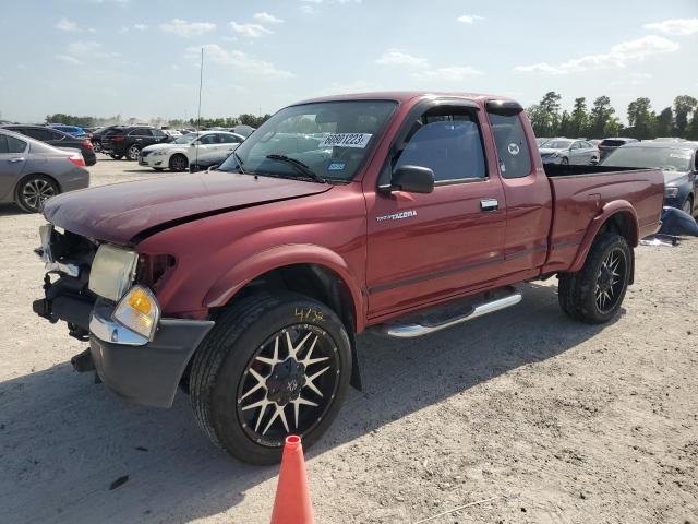 4TASN92N3XZ542377 - 1999 TOYOTA TACOMA XTRACAB PRERUNNER წითელი ფოტო 1