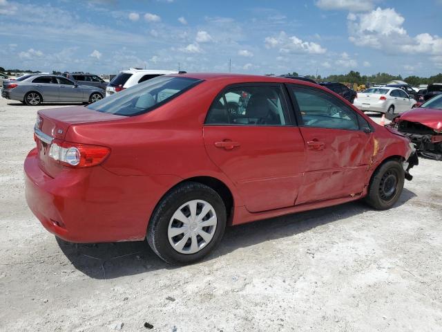 2T1BU4EE8BC721233 - 2011 TOYOTA COROLLA BASE Қызыл фото 3