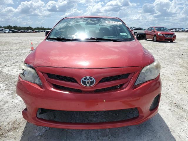 2T1BU4EE8BC721233 - 2011 TOYOTA COROLLA BASE Қызыл фото 5