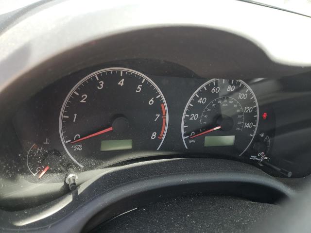 2T1BU4EE8BC721233 - 2011 TOYOTA COROLLA BASE Қызыл фото 9