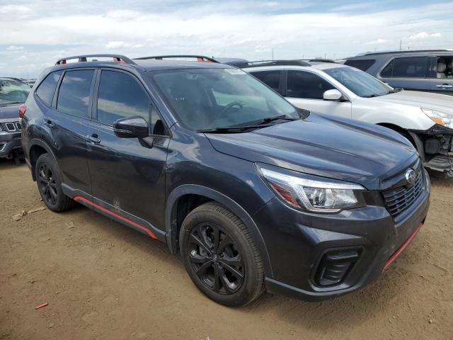 JF2SKAJC5KH420585 - 2019 SUBARU FORESTER SPORT GRAY photo 4