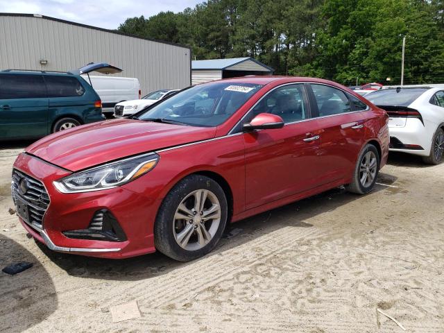 5NPE34AF5JH670607 - 2018 HYUNDAI SONATA SPORT RED photo 1