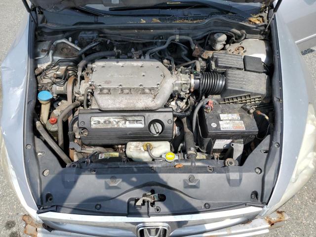 1HGCM66503A014004 - 2003 HONDA ACCORD EX SILVER photo 11