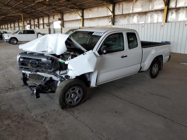 5TFTX4CN1FX057539 - 2015 TOYOTA TACOMA ACCESS CAB WHITE photo 1