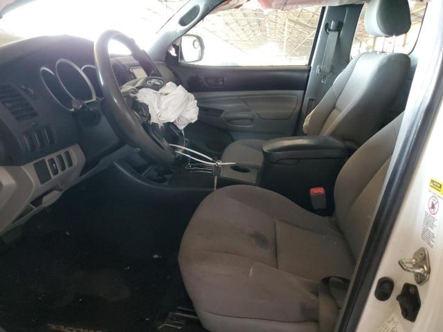 5TFTX4CN1FX057539 - 2015 TOYOTA TACOMA ACCESS CAB WHITE photo 7