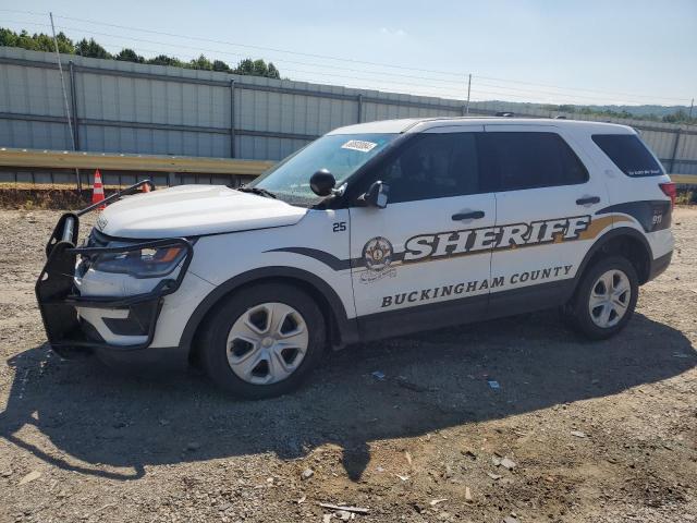 1FM5K8AR8KGA62392 - 2019 FORD EXPLORER POLICE INTERCEPTOR 白色 照片 1