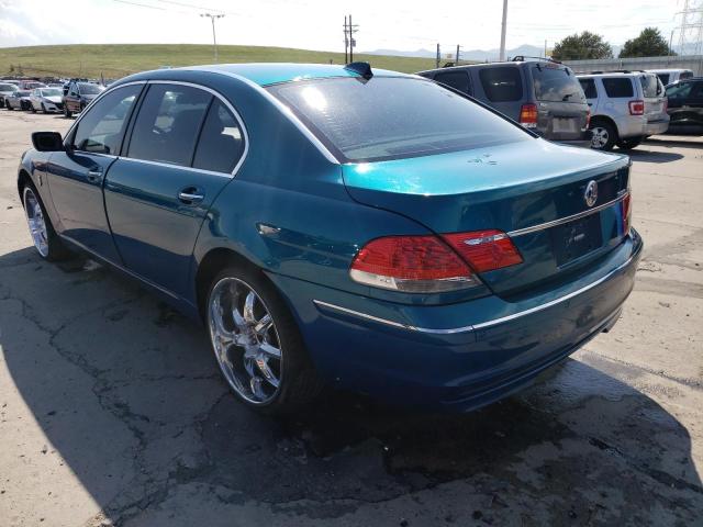 WBAHN83556DT27745 - 2006 BMW 750 LI BLUE photo 2