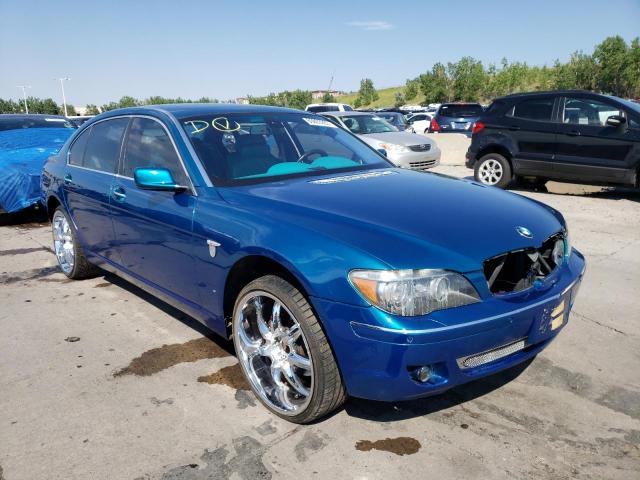 WBAHN83556DT27745 - 2006 BMW 750 LI BLUE photo 4