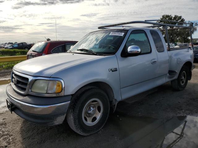 1FTRX07262KB58795 - 2002 FORD F150 SILVER photo 2