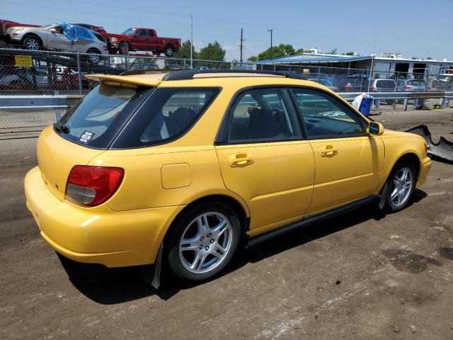 JF1GG296X3G803400 - 2003 SUBARU IMPREZA WRX YELLOW photo 3