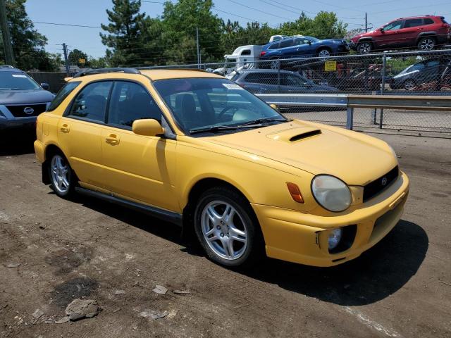 JF1GG296X3G803400 - 2003 SUBARU IMPREZA WRX YELLOW photo 4