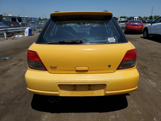 JF1GG296X3G803400 - 2003 SUBARU IMPREZA WRX YELLOW photo 6