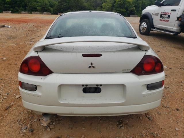 4A3AC44G53E022056 - 2003 MITSUBISHI ECLIPSE GS WHITE photo 6