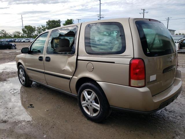 1GNDV03L25D175253 - 2005 CHEVROLET UPLANDER TAN photo 2