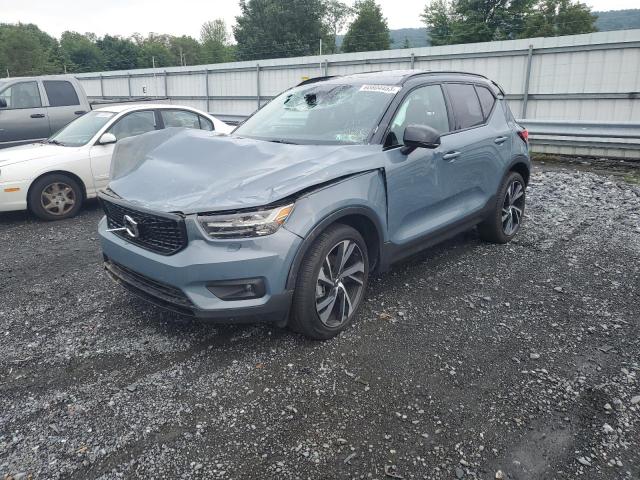 YV4162UM2N2782824 - 2022 VOLVO XC40 T5 R-DESIGN BLUE photo 1