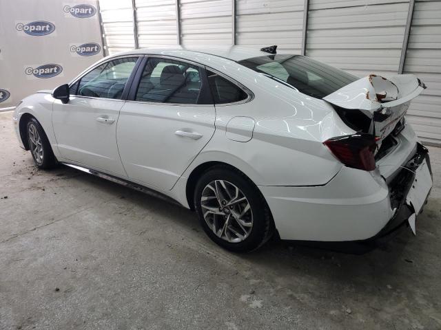 KMHL64JA1MA166419 - 2021 HYUNDAI SONATA SEL WHITE photo 2