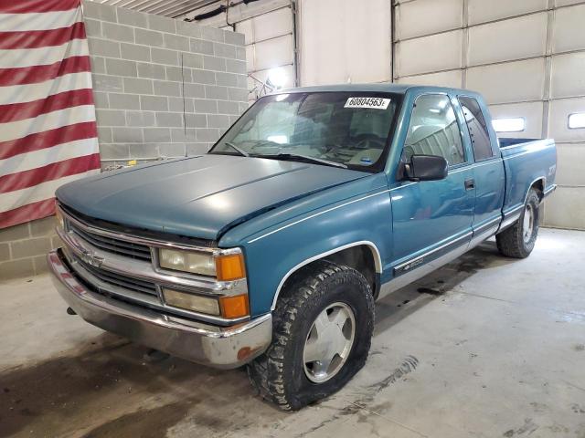 2GCEK19R2W1121035 - 1998 CHEVROLET 1500 TRUCK K1500 BLUE photo 1