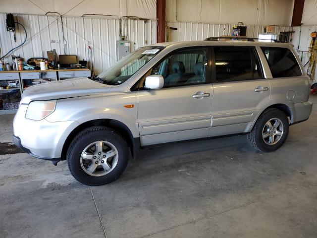 5FNYF18797B010546 - 2007 HONDA PILOT EXL SILVER photo 1