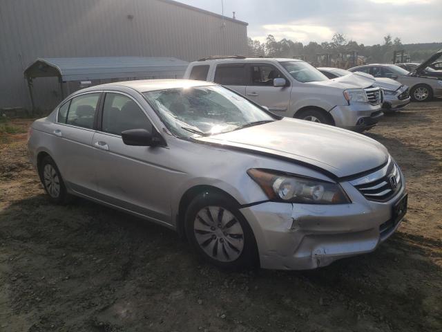 1HGCP2E31CA091478 - 2012 HONDA ACCORD LX SILVER photo 4