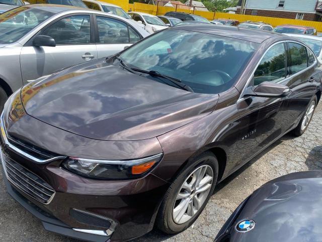 1G1ZE5ST2GF220589 - 2016 CHEVROLET MALIBU LT BROWN photo 2