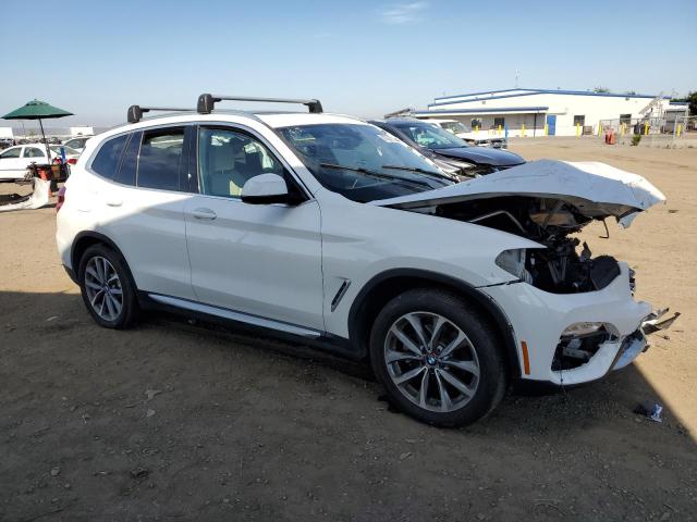 5UXTR9C59KLP96245 - 2019 BMW X3 XDRIVE30I WHITE photo 4