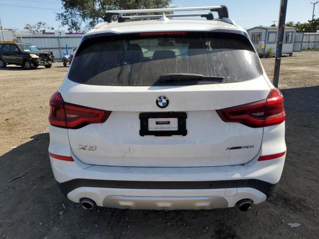 5UXTR9C59KLP96245 - 2019 BMW X3 XDRIVE30I WHITE photo 6