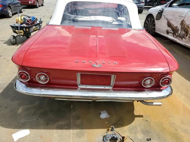 40967W221798 - 1964 CHEVROLET CORVAIR RED photo 11