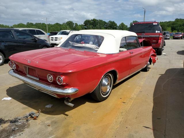 40967W221798 - 1964 CHEVROLET CORVAIR RED photo 3