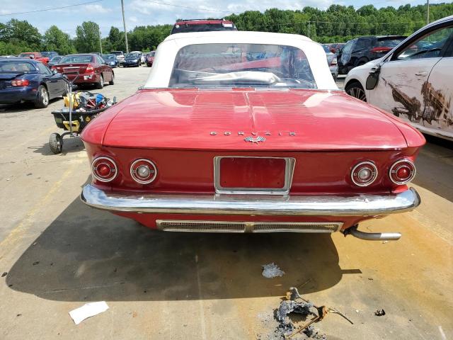 40967W221798 - 1964 CHEVROLET CORVAIR RED photo 6