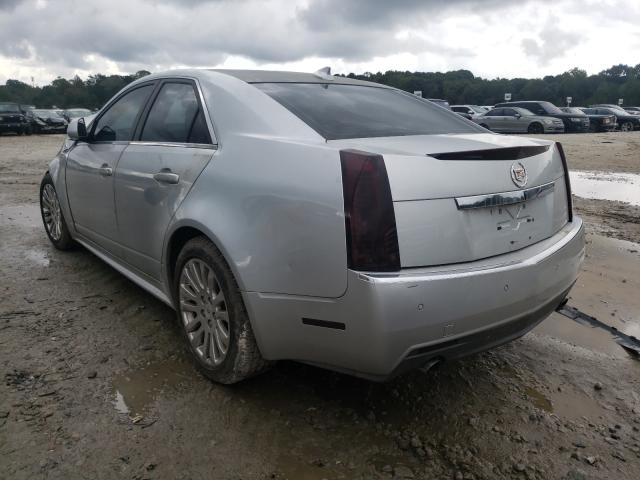 1G6DS5EV9A0141022 - 2010 CADILLAC CTS PREMIUM COLLECTION SILVER photo 3