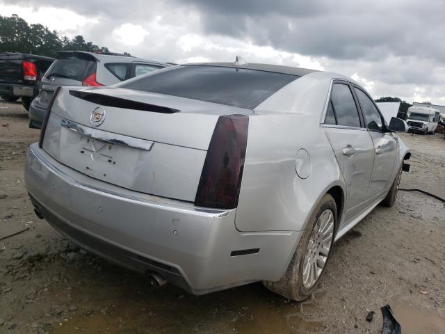 1G6DS5EV9A0141022 - 2010 CADILLAC CTS PREMIUM COLLECTION SILVER photo 4