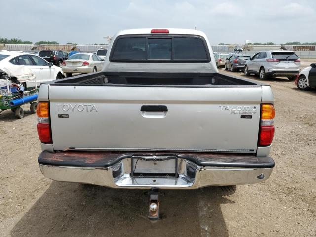 5TEGM92N72Z017669 - 2002 TOYOTA TACOMA DOUBLE CAB PRERUNNER SILVER photo 6