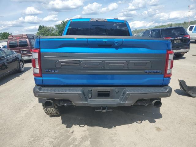 1FTFW1RG7MFC16817 - 2021 FORD F150 RAPTOR BLUE photo 6