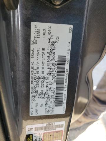 5TFTX4CN2FX056013 - 2015 TOYOTA TACOMA ACCESS CAB ნაცრისფერი ფოტო 13