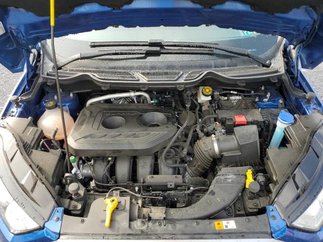 MAJ6S3GL4KC277022 - 2019 FORD ECOSPORT SE Azul foto 12