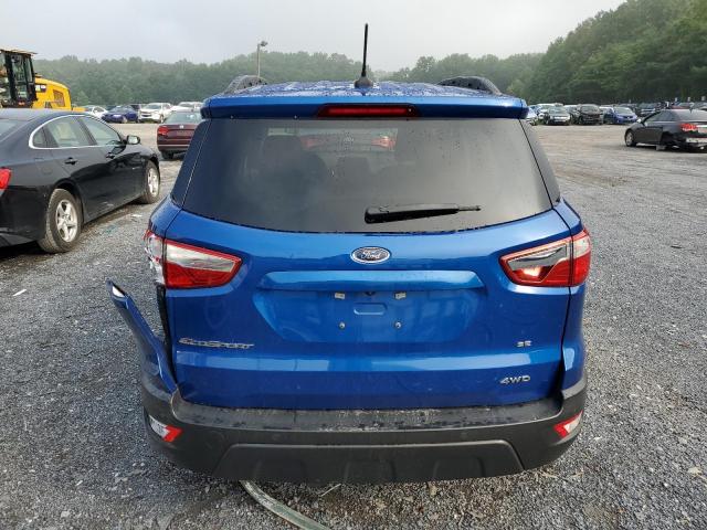 MAJ6S3GL4KC277022 - 2019 FORD ECOSPORT SE Azul foto 6