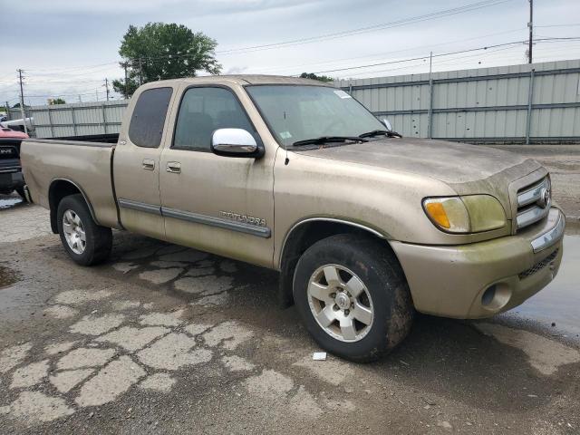 5TBRN34103S386071 - 2003 TOYOTA TUNDRA ACCESS CAB SR5 TAN photo 4
