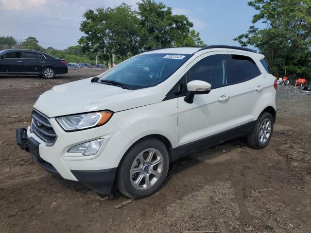 MAJ3S2GE7LC350626 - 2020 FORD ECOSPORT SE WHITE photo 1