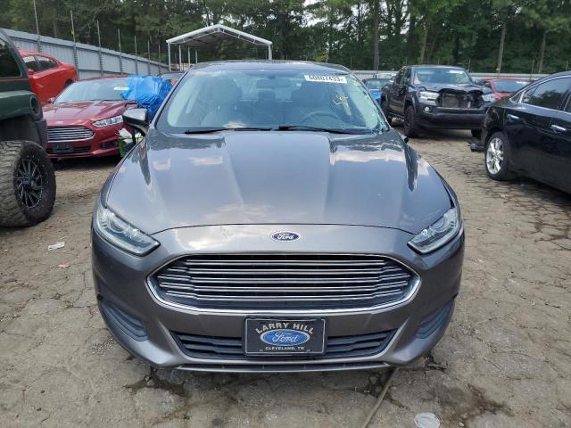 3FA6P0UU3ER281887 - 2014 FORD FUSION S HYBRID GRAY photo 5