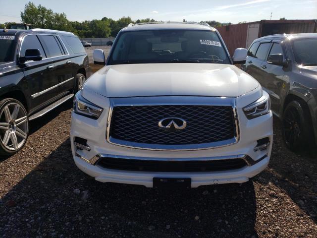 JN8AZ2NF4K9682936 - 2019 INFINITI QX80 LUXE WHITE photo 5