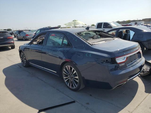 1LN6L9RP2K5607430 - 2019 LINCOLN CONTINENTA RESERVE BLUE photo 2