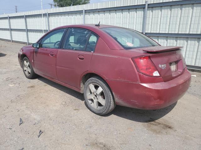 1G8AL58F57Z145309 - 2007 SATURN ION LEVEL 3 MAROON photo 2