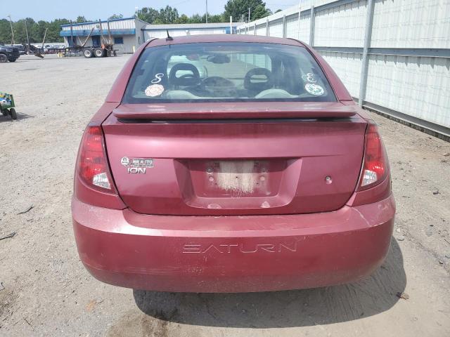 1G8AL58F57Z145309 - 2007 SATURN ION LEVEL 3 MAROON photo 6